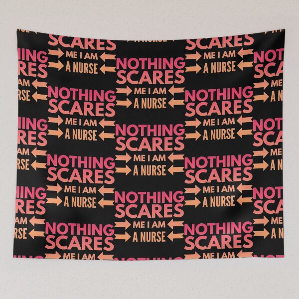 Item preview, Nothing Scares Me I Am A Nurse designed and sold by ^ H12021 ^.