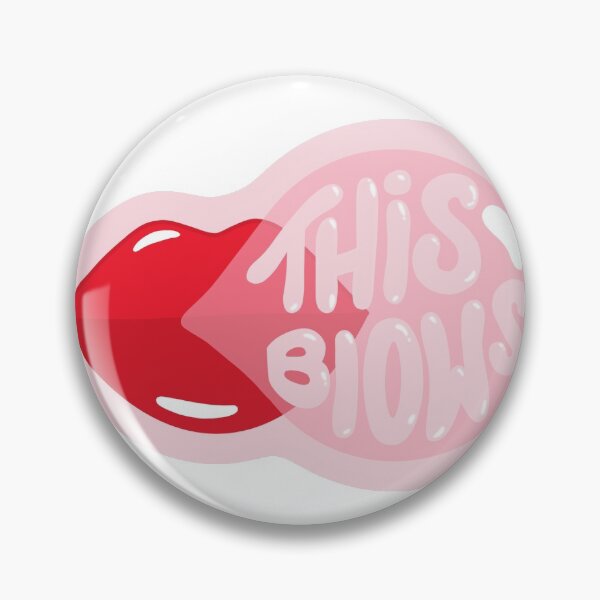 Item preview, This blows lips sticker  designed and sold by Mkshoun.