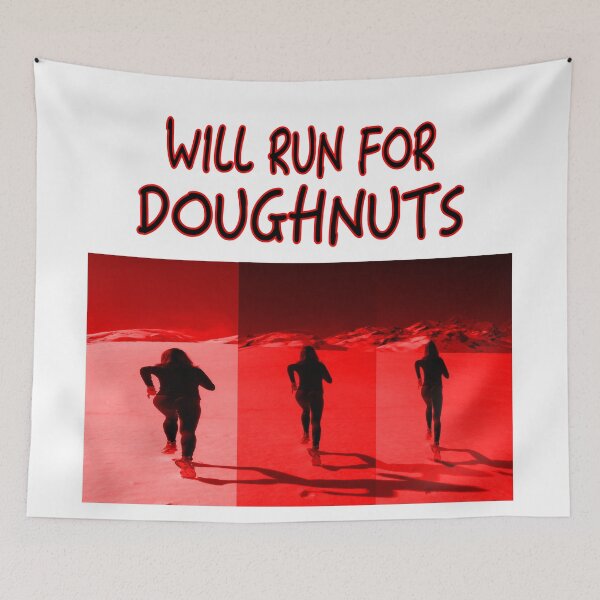 Item preview, Will Run For Doughnuts designed and sold by EdwardMonet.