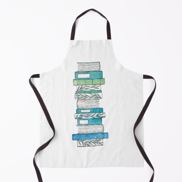 Artikelvorschau, Aqua Botanical Book Stack entworfen und verkauft von Emma Mildred Cowell.