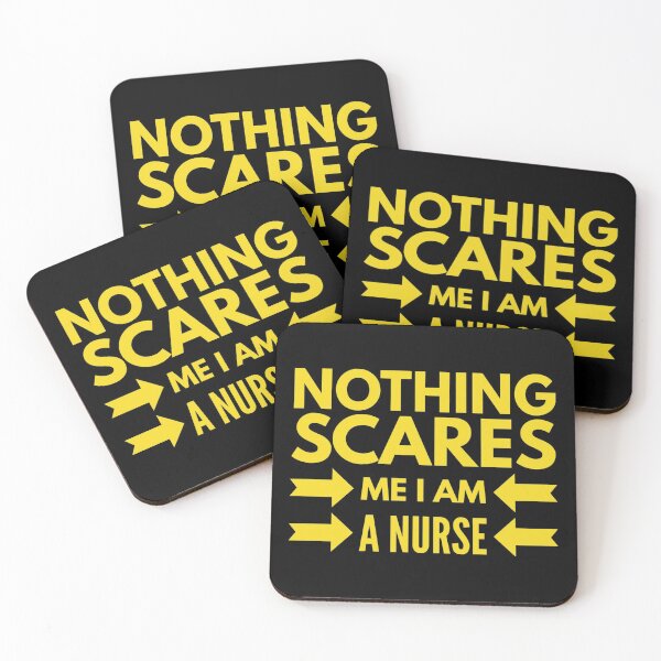 Item preview, Nothing Scares Me I Am A Nurse designed and sold by ^ H12021 ^.