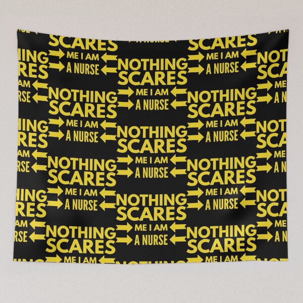 Item preview, Nothing Scares Me I Am A Nurse designed and sold by ^ H12021 ^.