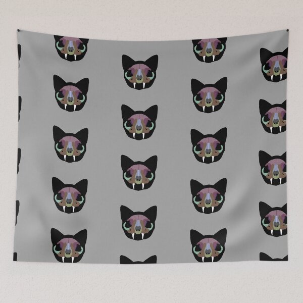 Item preview, Cat Skull designed and sold by Mad Creation Studio.