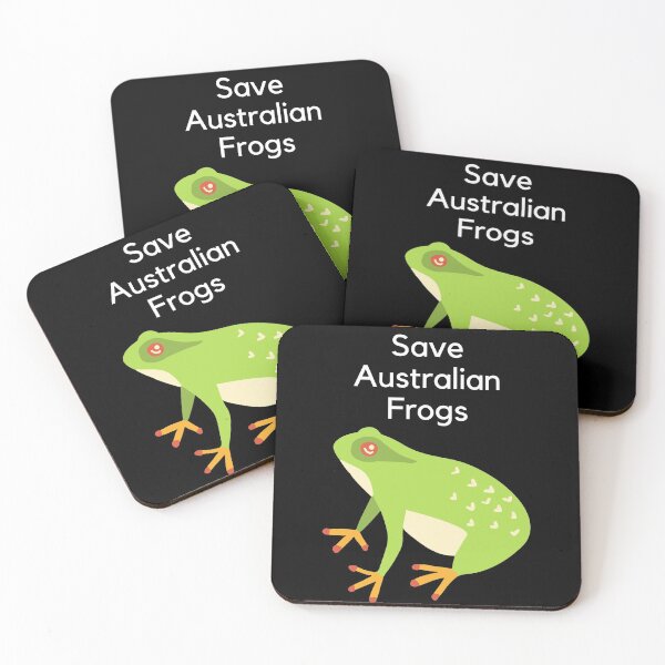 Item preview, Save Australian frogs designed and sold by Dinoroarrr.
