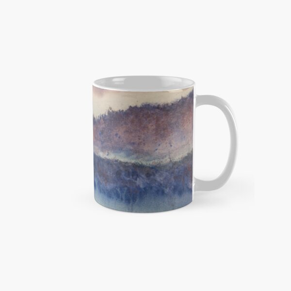 Rhine Trees in the Mist Classic Mug