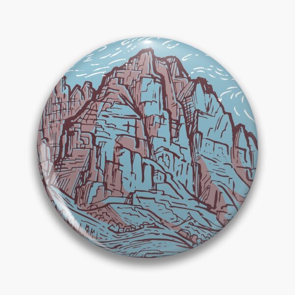 Item preview, Red Castle Lake and Mountain designed and sold by Langenhiker.