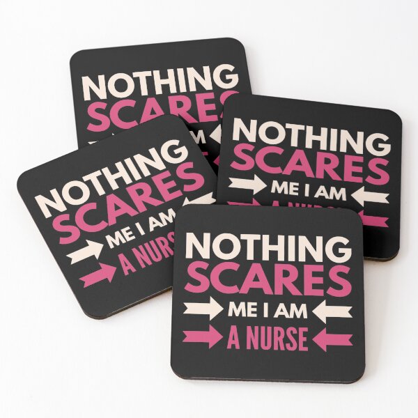 Item preview, Nothing Scares Me I Am A Nurse designed and sold by ^ H12021 ^.