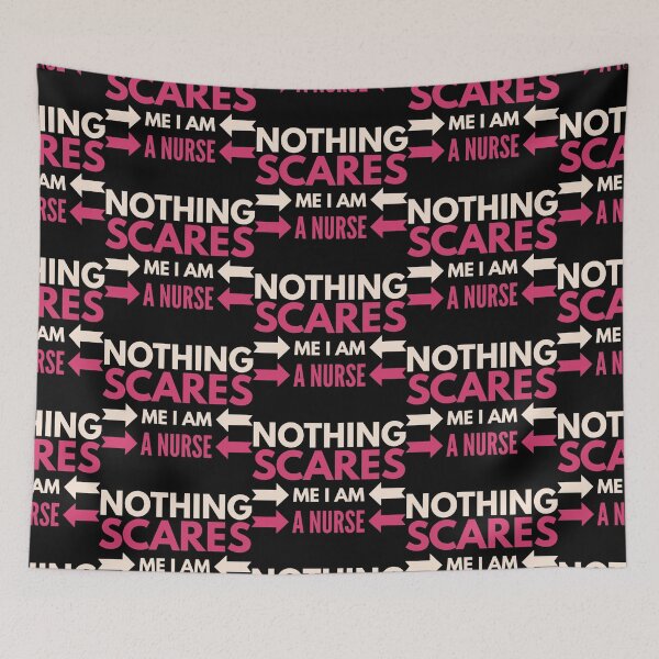 Item preview, Nothing Scares Me I Am A Nurse designed and sold by ^ H12021 ^.