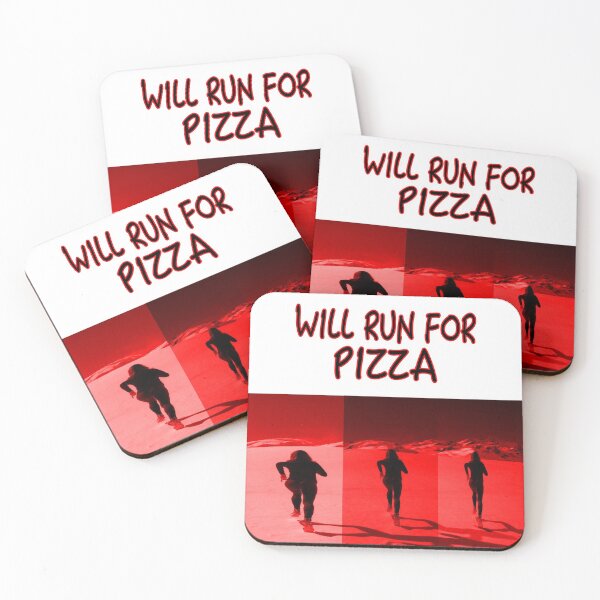 Item preview, Will Run For PIZZA designed and sold by EdwardMonet.