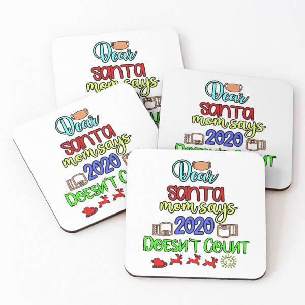 Item preview, Dear Santa 2020 Doesn't Count- Christmas in Quarantine designed and sold by younghopes.