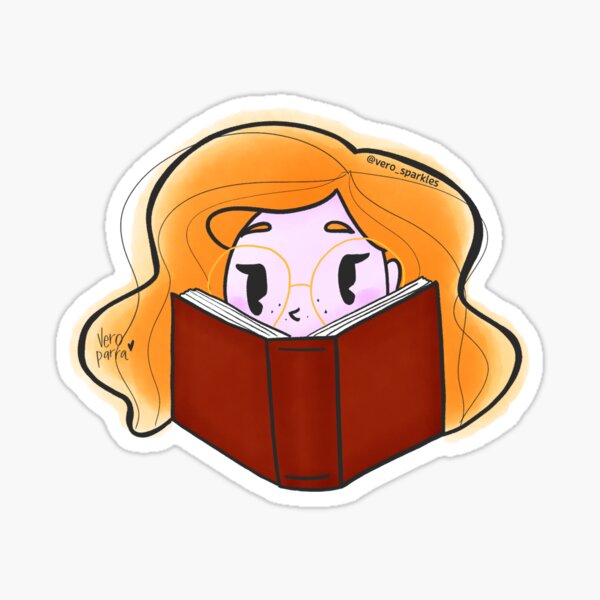 Angie - Studious Sticker