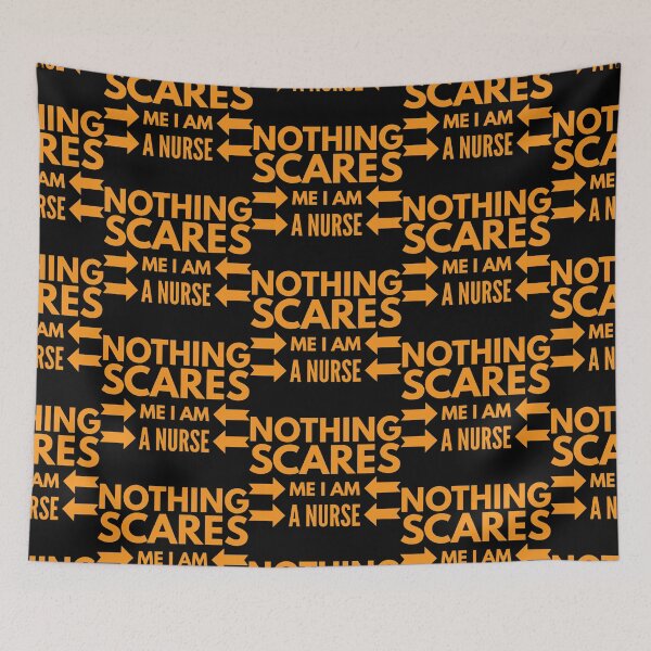 Item preview, Nothing Scares Me I Am A Nurse designed and sold by ^ H12021 ^.