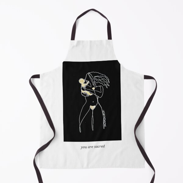 Item preview, Beautiful Bodies you are sacred mother and child line art designed and sold by orangerinka.