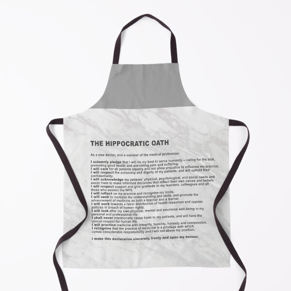 Item preview, Hippocratic Oath: I solemnly pledge (Declaration of a New Doctor) designed and sold by Livity.