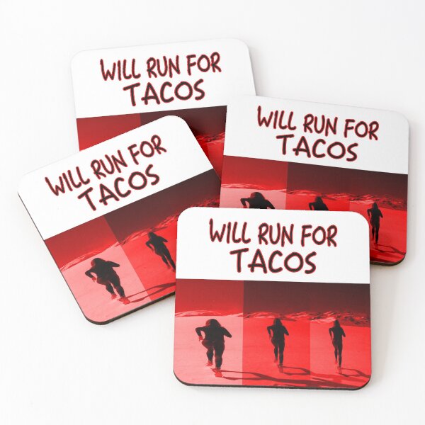 Item preview, Will Run For TACOS designed and sold by EdwardMonet.
