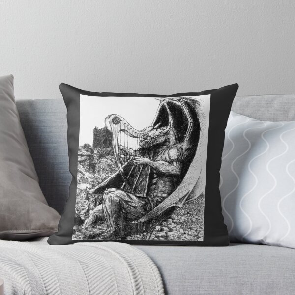 Item preview, Celtic Dragon Harpist designed and sold by FictiveArt.