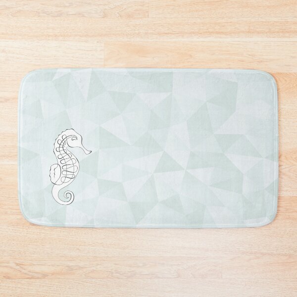 Item preview, Seahorse ocean love (green) designed and sold by frangipaniarts.