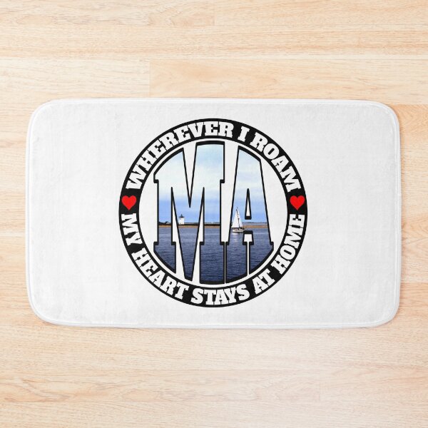 Item preview, Heart Stays Home - Massachusetts designed and sold by DonDota.