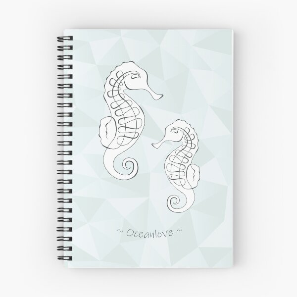 Item preview, Seahorse ocean love (green) designed and sold by frangipaniarts.
