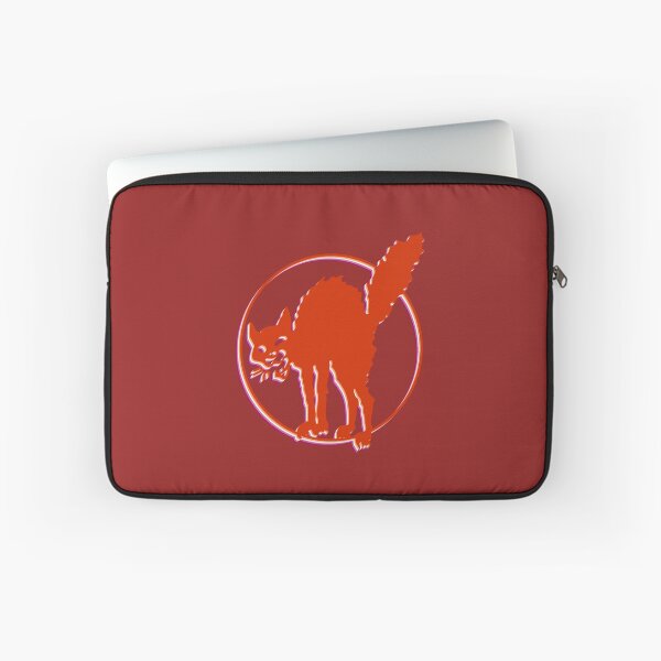 Item preview, Lesbian Pride Anarcho-syndicalist Cat Symbol Over the Heart designed and sold by Kole's Designs.