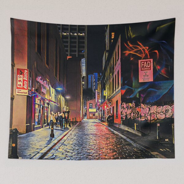 Item preview, Melbourne At Night designed and sold by AnnaAndVibes.