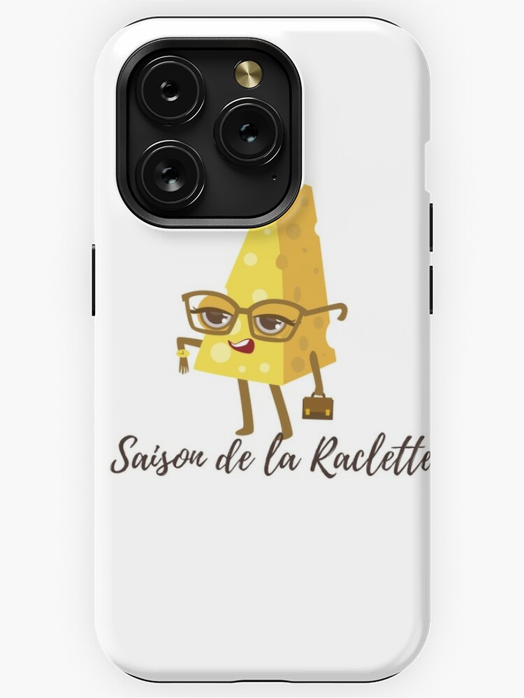 Coque J'peux pas j'ai raclette et fromage pour téléphone Iphone