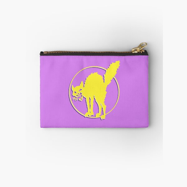 Item preview, Nonbinary Pride Anarcho-syndicalist Cat Symbol Over the Heart designed and sold by Kole's Designs.
