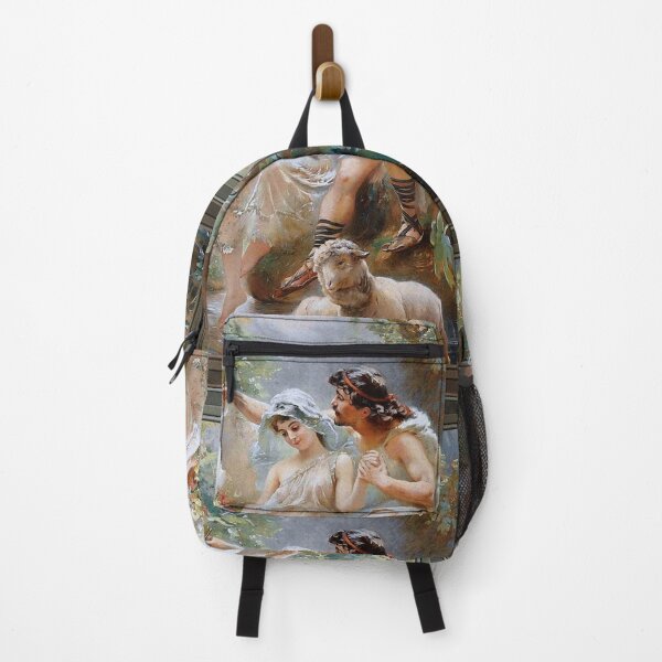 An Allegorical Scene by Konstantin Makovsky Old Masters Reproduction Backpack