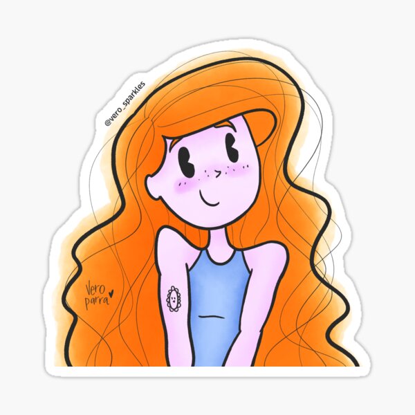 Angie - Cute Sticker