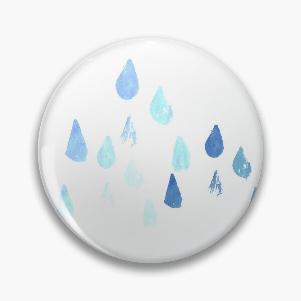 Item preview, Water Drop rain  illustration  designed and sold by Blacktealizard.