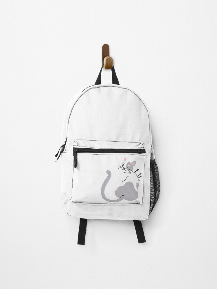 Thumbnail 1 of 3, Backpack, Hello designed and sold by GeeHanz.