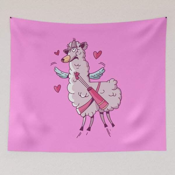 Item preview, Valentine LLama designed and sold by Blacklasch.