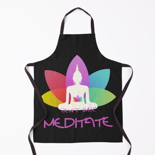 Item preview, Dont hate meditate colored Buddha  designed and sold by urban-color.