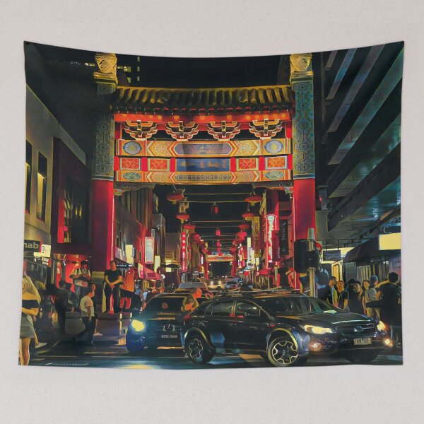 Item preview, Melbourne Chinatown designed and sold by AnnaAndVibes.