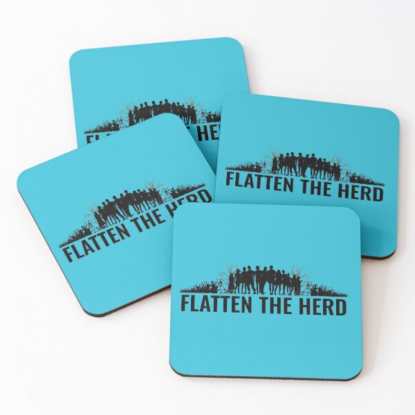 Item preview, Flatten The Herds designed and sold by TheCovietUnion.