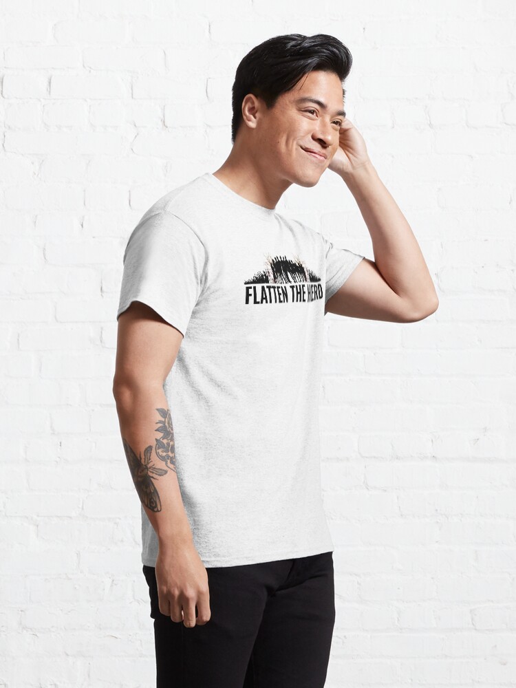 Alternate view of Flatten The Herds Classic T-Shirt