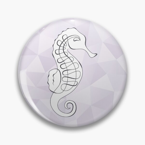 Item preview, Seahorse ocean love (purple) designed and sold by frangipaniarts.