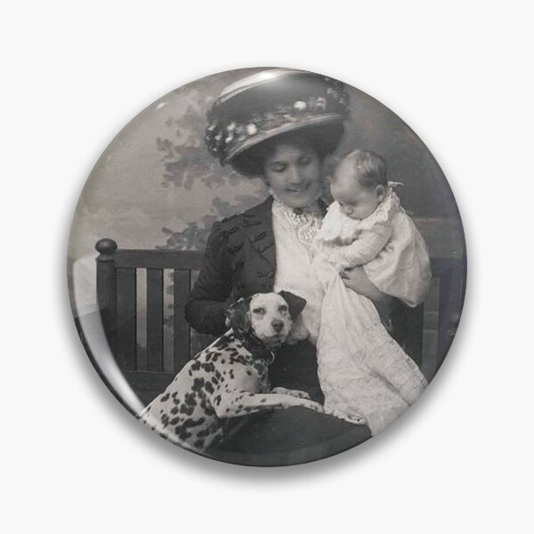 Item preview, Vintage Dalmatian photo Dogs retro pet  mom and baby designed and sold by Coolstuff4you71.