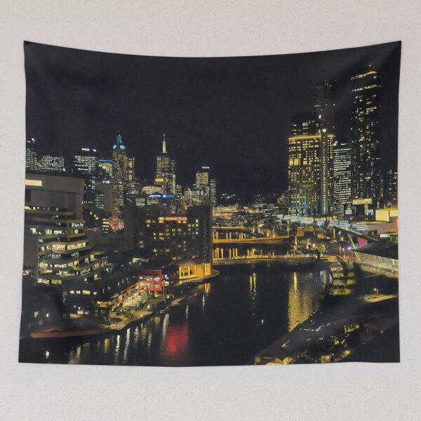 Item preview, Melbourne At Night designed and sold by AnnaAndVibes.