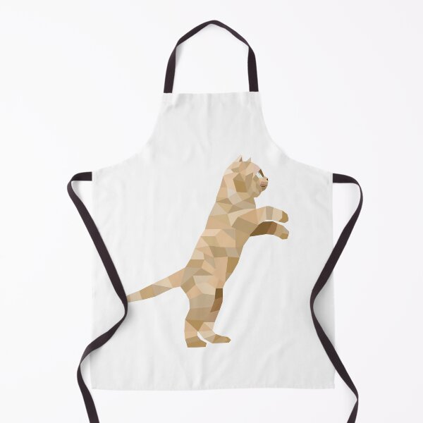 Item preview, Geometric Cat Standing designed and sold by papererwin.