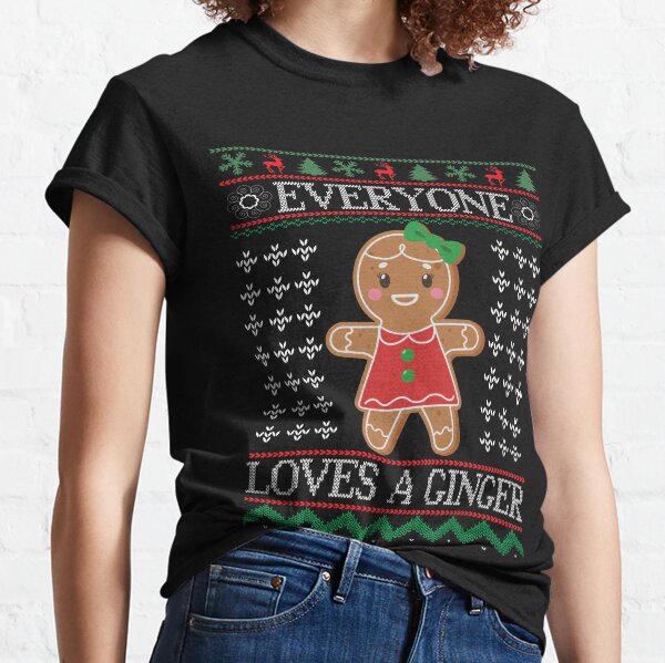 ginger christmas shirt