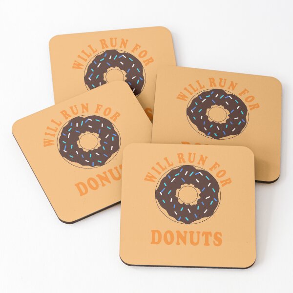 Item preview, Will Run for Donuts designed and sold by Adel Qasem.