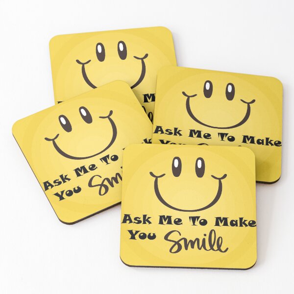 Item preview, Ask me to make you smile designed and sold by youkittos4ever.