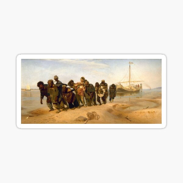 Item preview, Barge Haulers On The Volga designed and sold by The Great  Art.