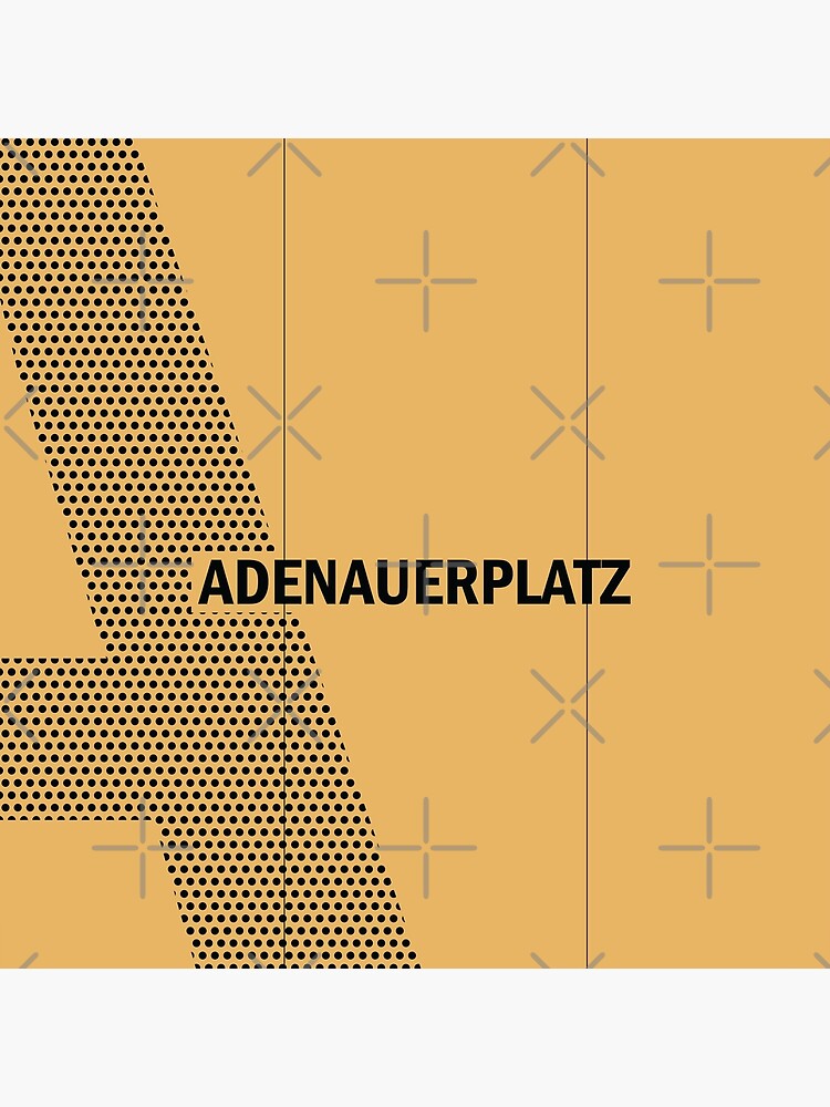 Adenauerplatz Station Tiles (Berlin) by in-transit