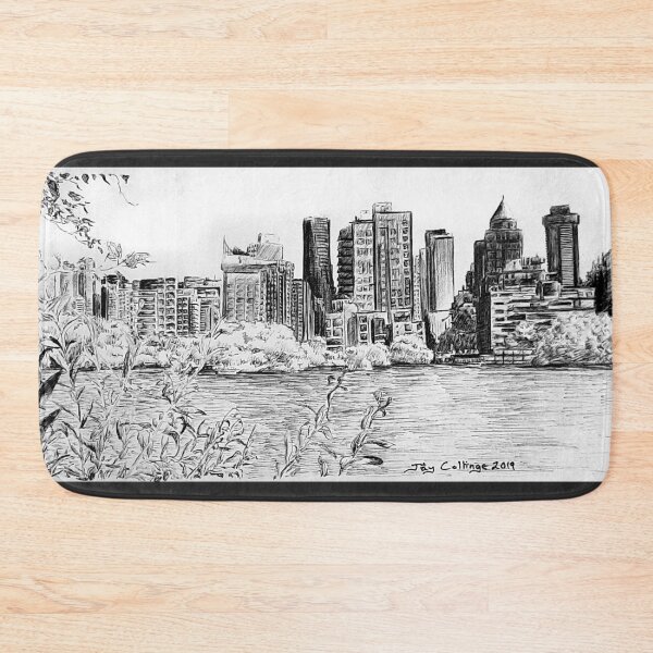 Item preview, Vancouver Skyline across the Bay designed and sold by FictiveArt.