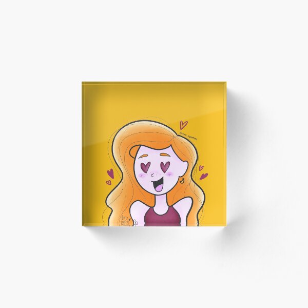 Angie - In Love Acrylic Block