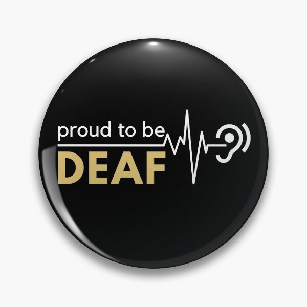 Item preview, Proud To Be Deaf designed and sold by GeeHanz.
