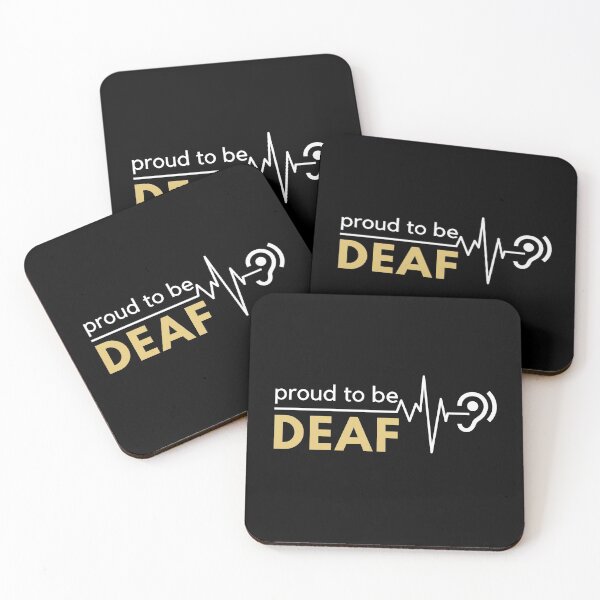 Item preview, Proud To Be Deaf designed and sold by GeeHanz.