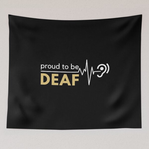 Item preview, Proud To Be Deaf designed and sold by GeeHanz.